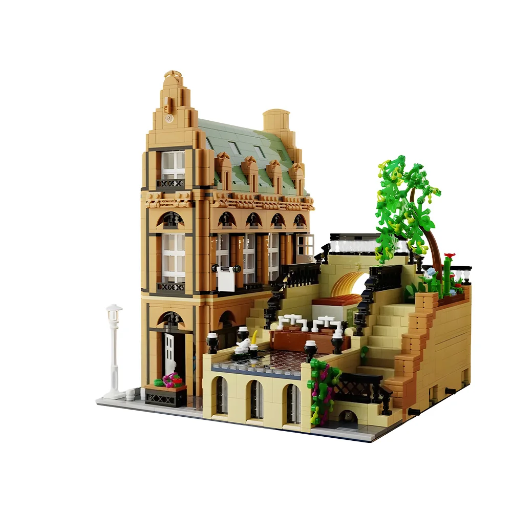 

Gobricks MOC-241577 Canal Lock Bricks Model Collector Toys Gift