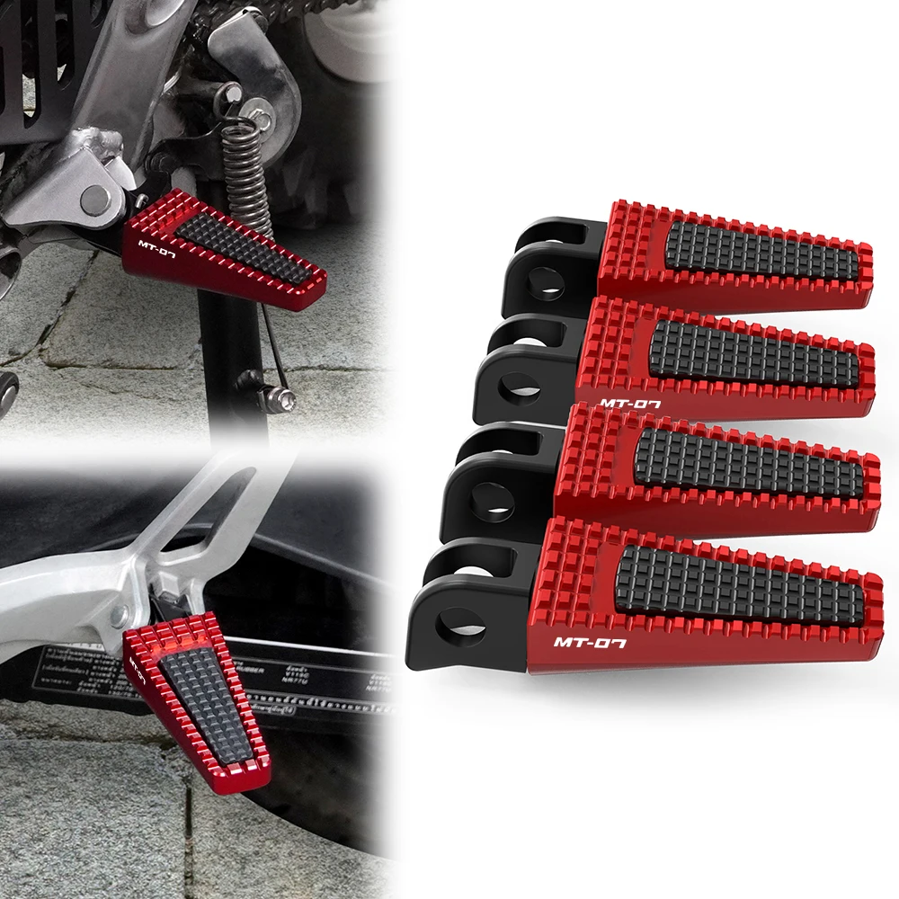 

Fit For Yamaha MT-07 2014 2015 2016 2017 2018 2019 2020 MT-07 Motorcycle Adjustable Front and Rear Foot Pegs Footrests Pedal