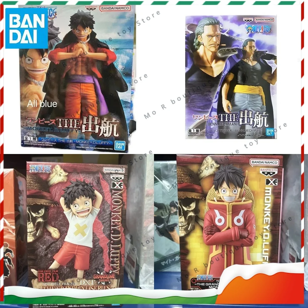Figuras de Acción de Anime de Bandai ONE PIECE, Kozuki Momonosuke, Monkey D. Luffy, Ben Bekkuman, Coby, Colección de Adornos, Juguetes Modelo