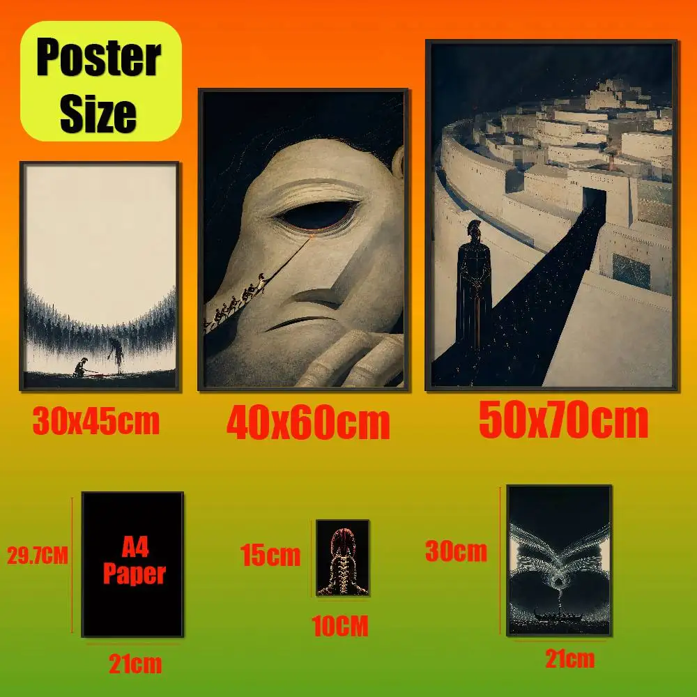 For Odyssey Agamemnon Spartan Poster Cover Sticker Paper Home Decoration Custom Self-adhesive Souvenirs Playbill