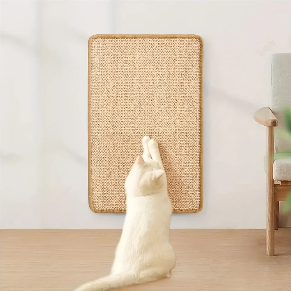 1-starkes Sisal-Kratzbrett für Katzen – unordnungsloses, sicheres Design für Übungen und Ausruhen – das perfekte Geschenk für Ihre Katze