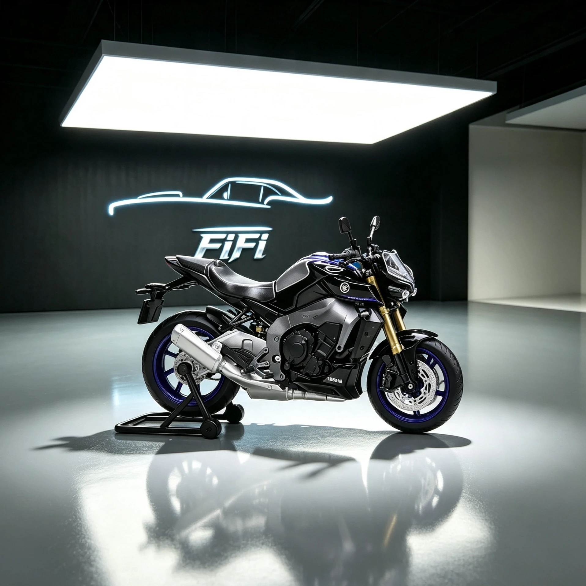 WELLY 1/12  MT-10 SP Alloy Motorcycle Model, Simulation Diecast Motorbike, Finished Toy Model Collection Ornament Gift