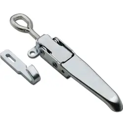 1 Set Heavy Duty Trailer Spring Hasp Container Door Handle Hasp Fastener Accessories, Truck Trailer Buckle Hasp Safety Latch