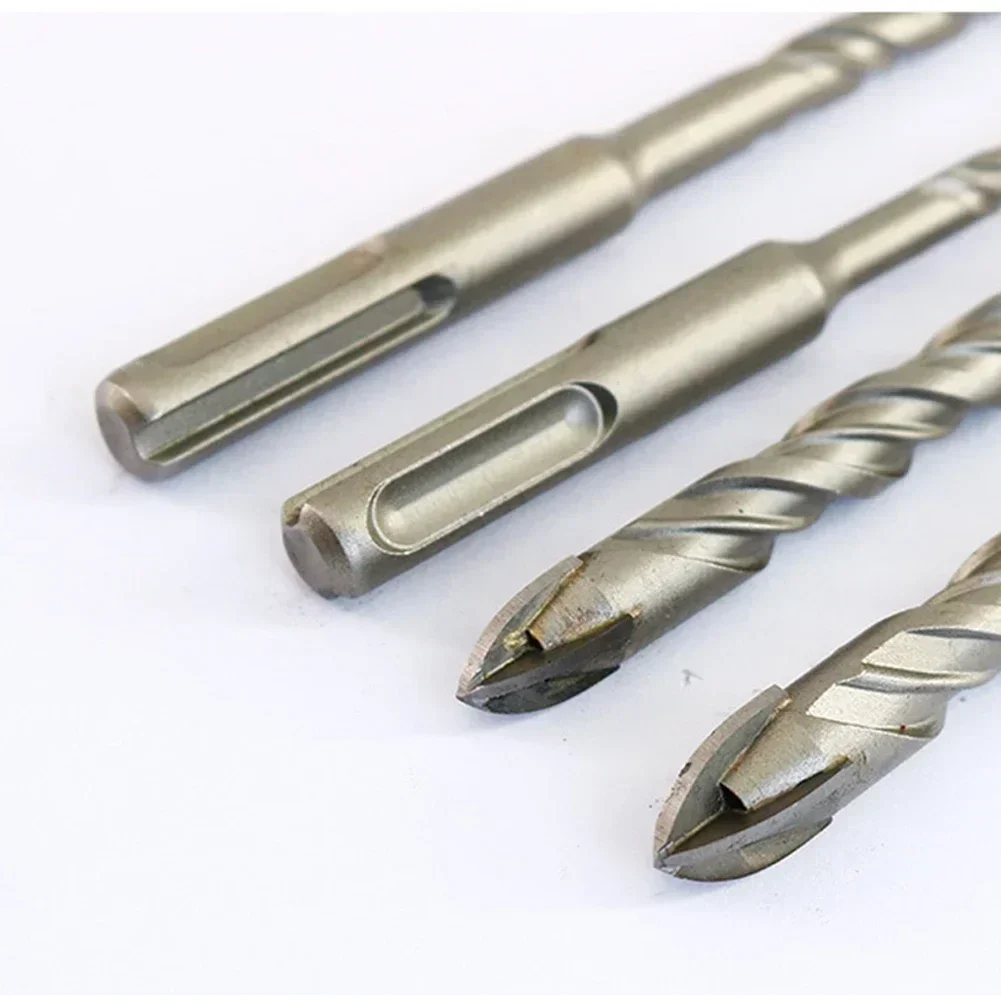 New 6-12mm Masonry Concrete Drill Bits For Glass Ceramic Tile Brick Plastic Wood Masons Hard Alloy Wall Hole Opener Power Tools