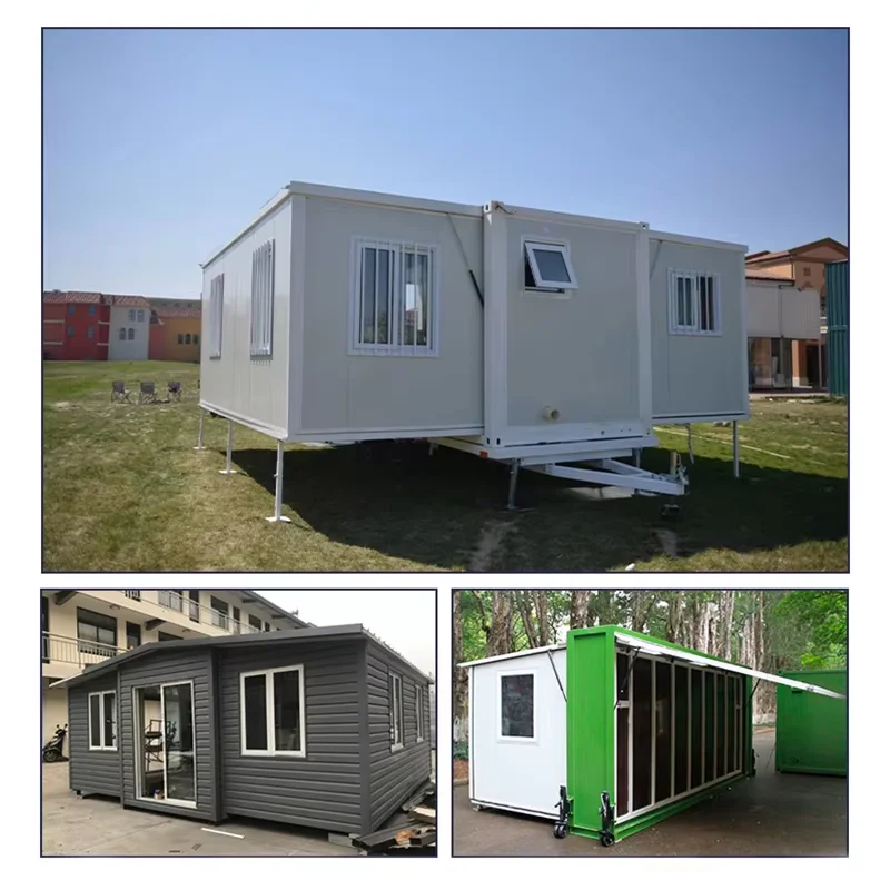 Fast Install Modular Houses Tiny Home Container Houses Villa Two Storey Prefab House Steel Structure Prefabricated Luxury Modern