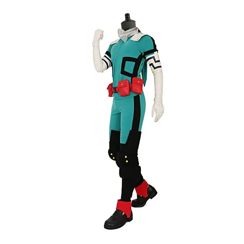 Anime My Hero Academia Cosplay Costume Izuku Midoriya Adult Unisex Uniform Suit Halloween Outfit Party Carnival Performance