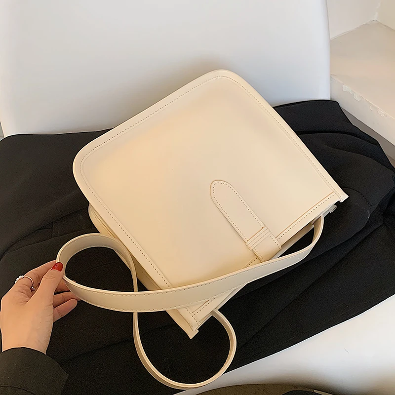 Simple Bucket Handbags for Women Texture Soft Leather Crossbody Shoulder Bags 2023 New Female Large Cpacity Commute Totes