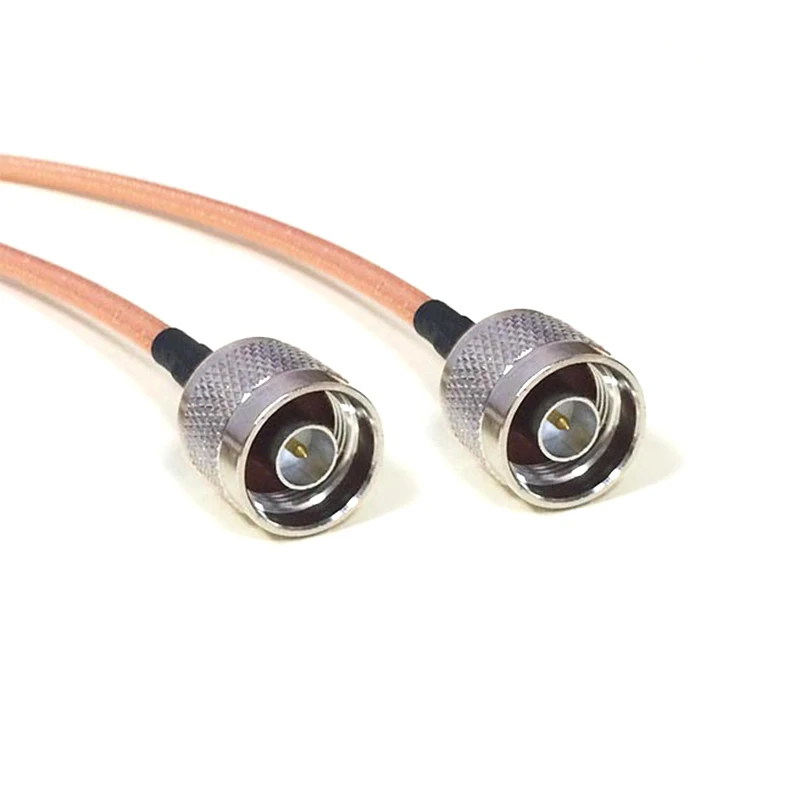 N Type Male to N Plug RF Coax Cable Pigtail Adapter RG316 RG58 RG142 50CM/100CM For WIFI Wireless Modem