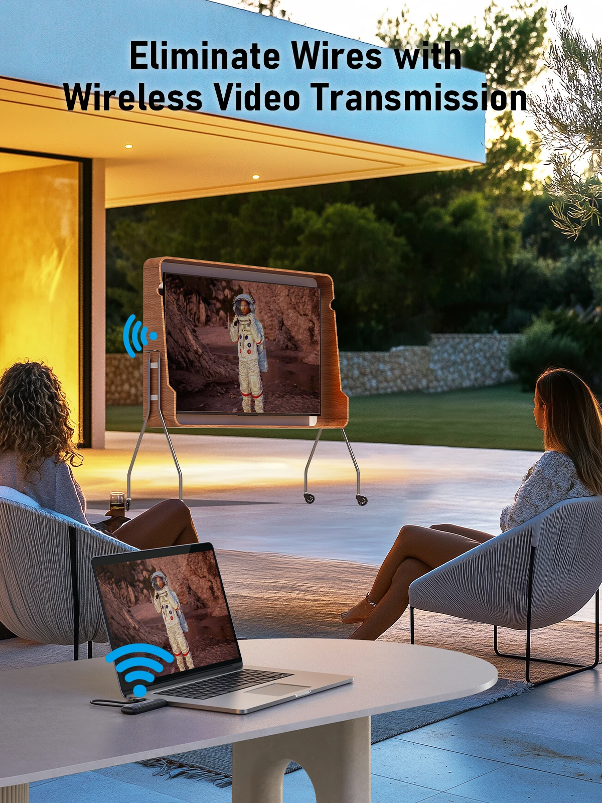 جهاز إرسال واستقبال HDMI لاسلك - مراجعة Home Security Kit وسعره