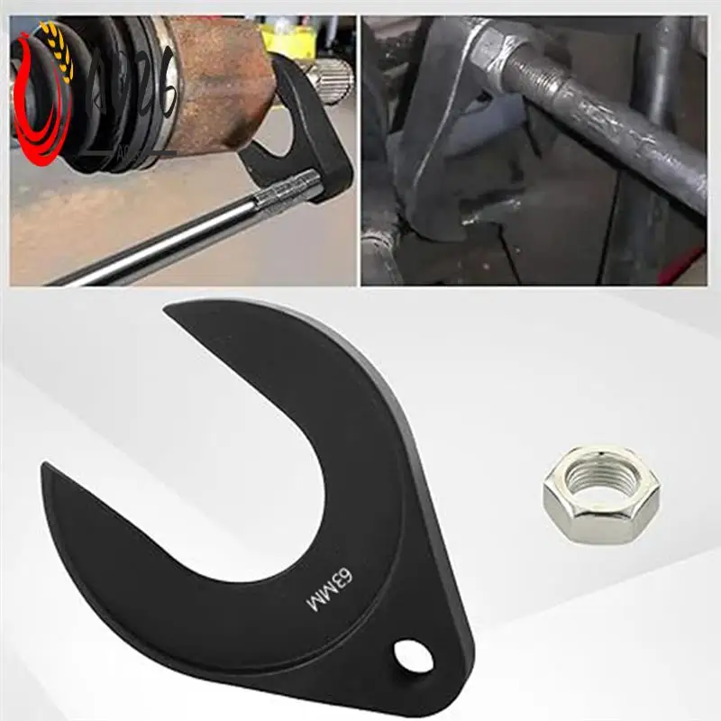 

A026-Inner CV Axle Removal Tool 63Mm ,Front Wheel Drive Axle Pulley Attachment,For Slide Hammers With 5/8Inch-18 Threads