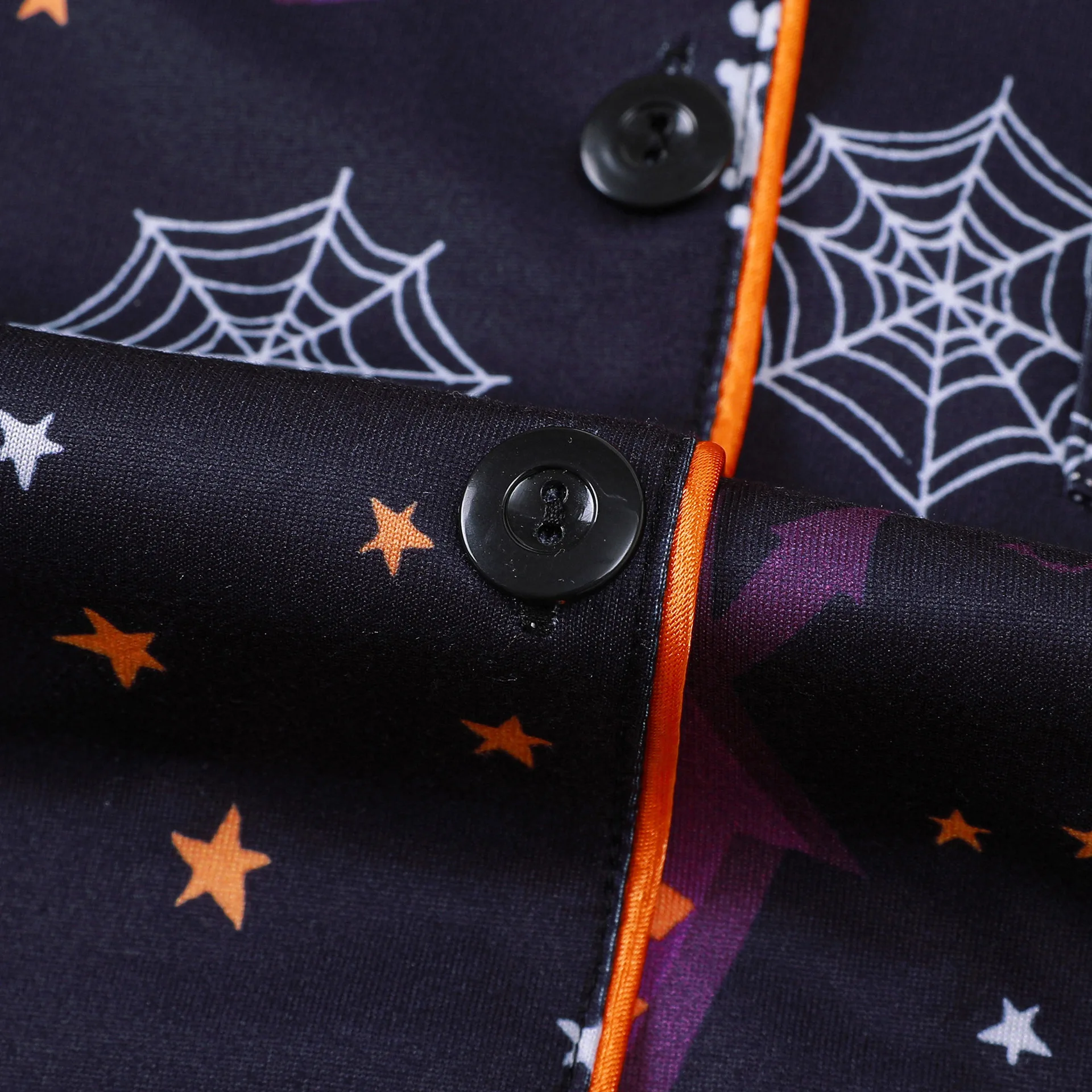 New Halloween Pajama Printed Short Sleeved Women Home Outfit Set Pajamas for Women Sleepwear