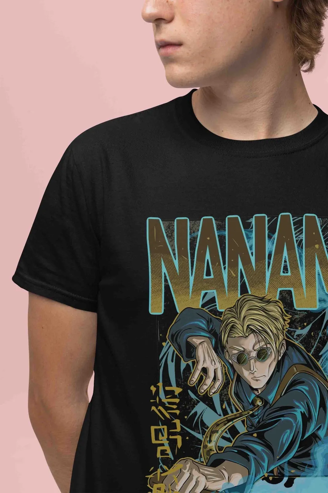 Jujutsu Kaisen Shirt Nanami T-Shirt Sukuna Gojo Toji Tshirt JJK Anime Unisex Tee