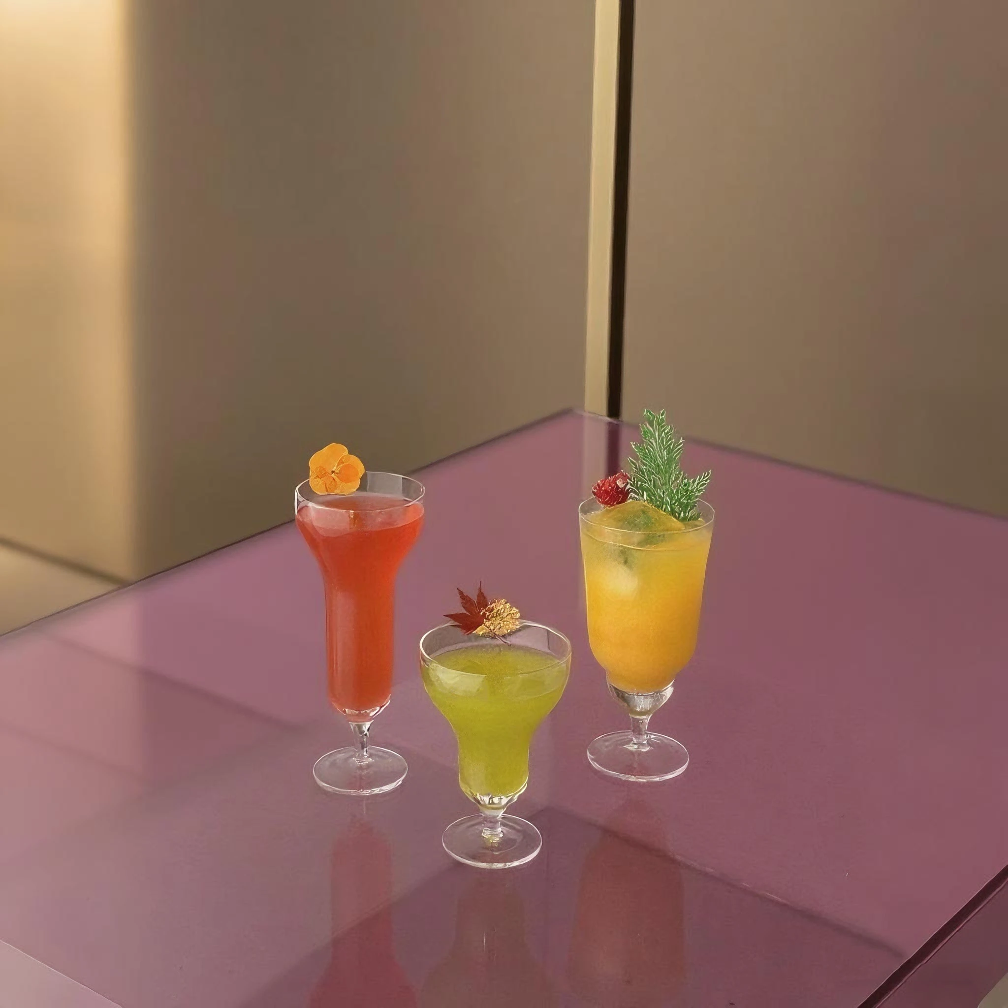 

Handmade Glass Stemmed Goblet Vintage Small Martini Glass Coffee Cup Dessert Cup