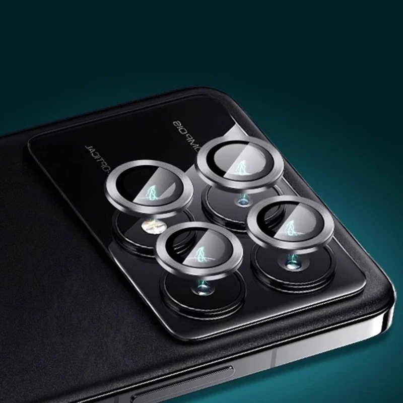 For Xiaomi POCO X6 Pro Camera Lens Protector Aluminium Alloy Tempered Glass For Poco X6Pro Len Film Cover Protection