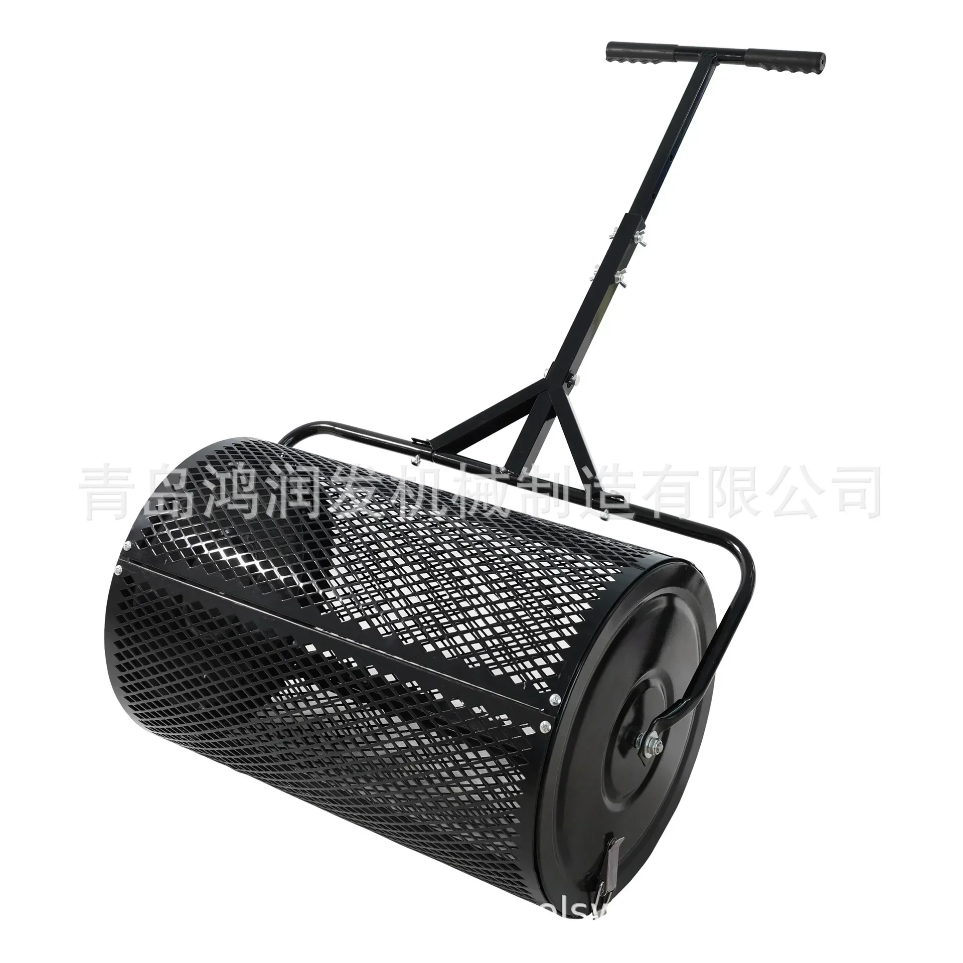 T Mesh Roller Spreader 24 Inch Iron Sheet Mesh Fertilizer Spreader Garden Fertilizer Lawn Roller