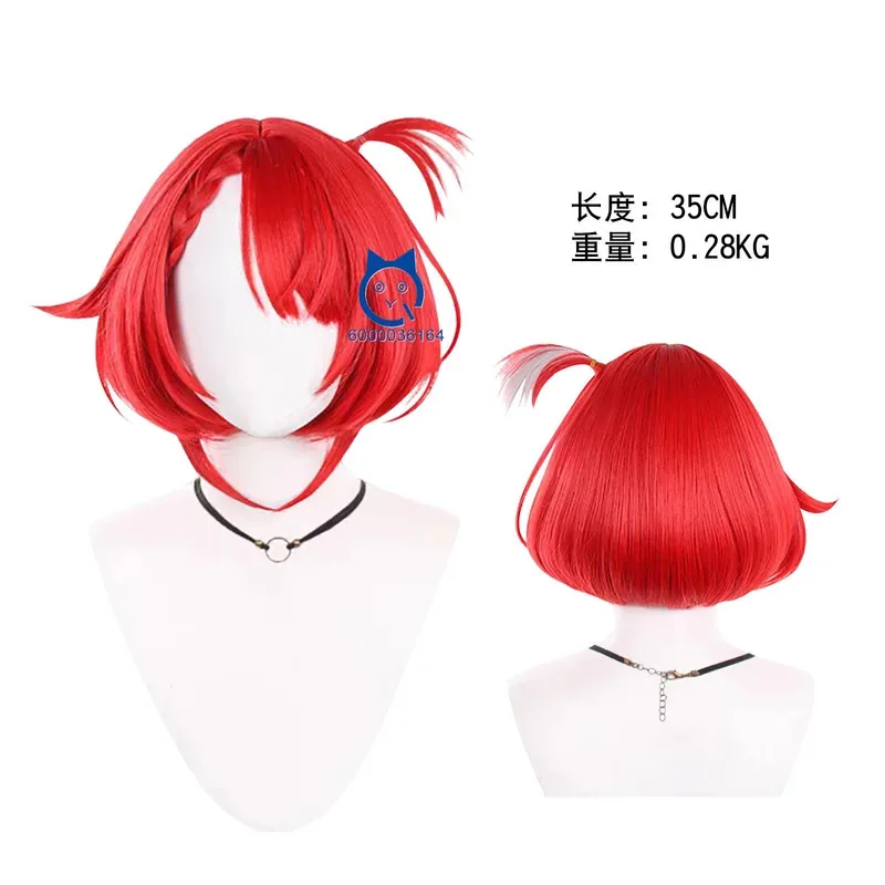 حار هونكاي ستار تراك تريبي تأثيري حلي شعر مستعار فستان فتاة لعبة الدعائم هالوين زي حفلة أغطية الرأس الجناح مجموعة ob;8