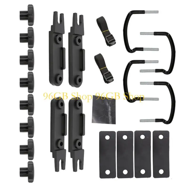 

96GB 23pcs Roof Rack Mounting Hardware Set with Rubber Gaskets and Backplates