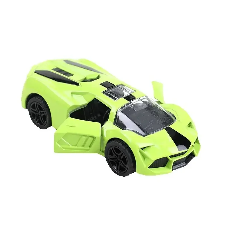 Meninos modelo de carro brinquedo realista carro esportivo de corrida pullback liga veículo em miniatura carro de jogo das crianças