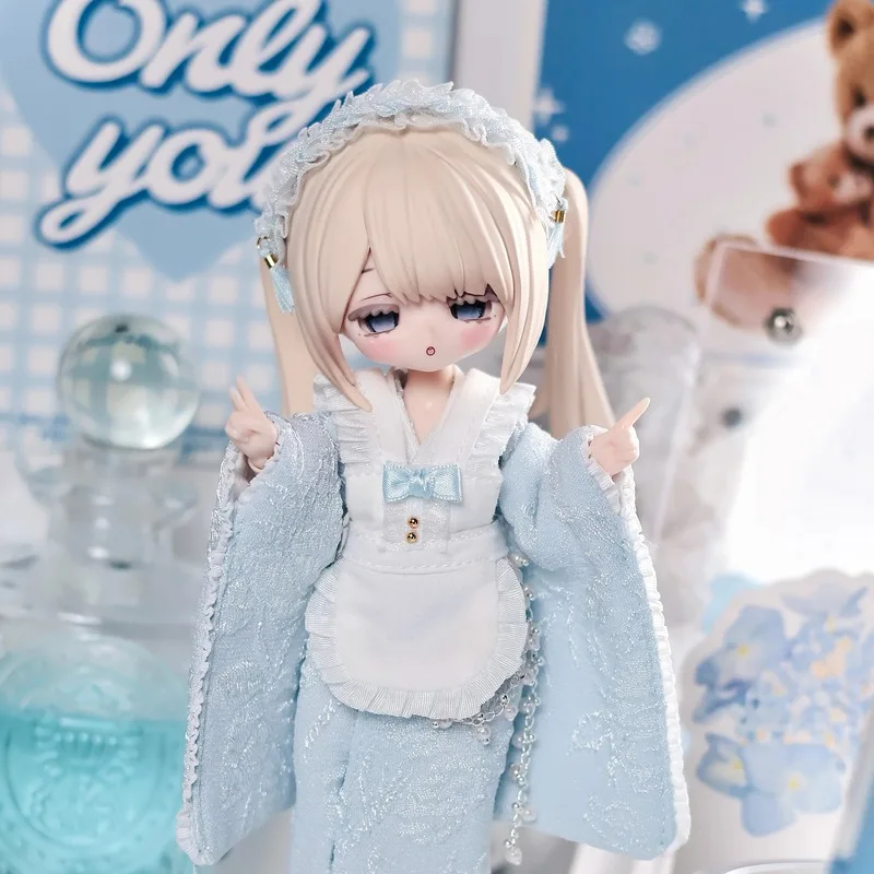 В наличии 1/12 Bjd Box Poetry Asymptomatic Series Blind Box Kawaii Girl Фигурка Коллекция Модель Модная игрушка Подарок для девочек