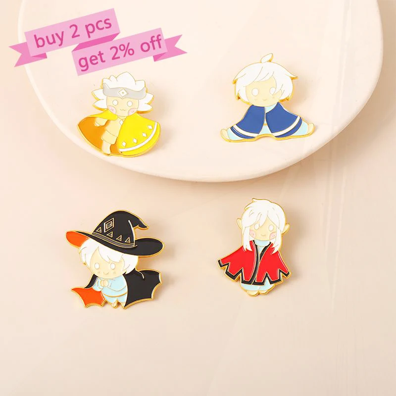 Danemark ges de Revers de Personnages Pins, Broche en Émail de Lumière, Cadeau de Bijoux de Dessin Animé, Jeu Personnalisé, pour Enfant GérFriends Sky