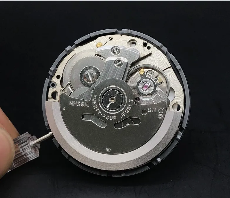 

SEI KO Premium Automatic Movement NH36A Self-winding Mechanical Quick Date/Day Setting 24 Jewels Japan Watch Replacements