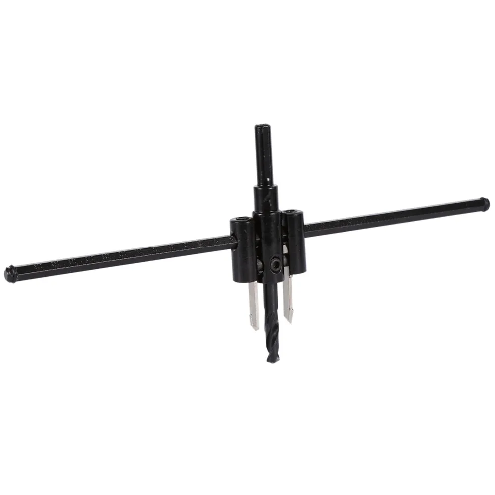

Adjustable Adjustable Circle Hole Cutter Black Color Heavy Adjustable Hole Saw Round Cutting Plane Circle Hole Cutter Household