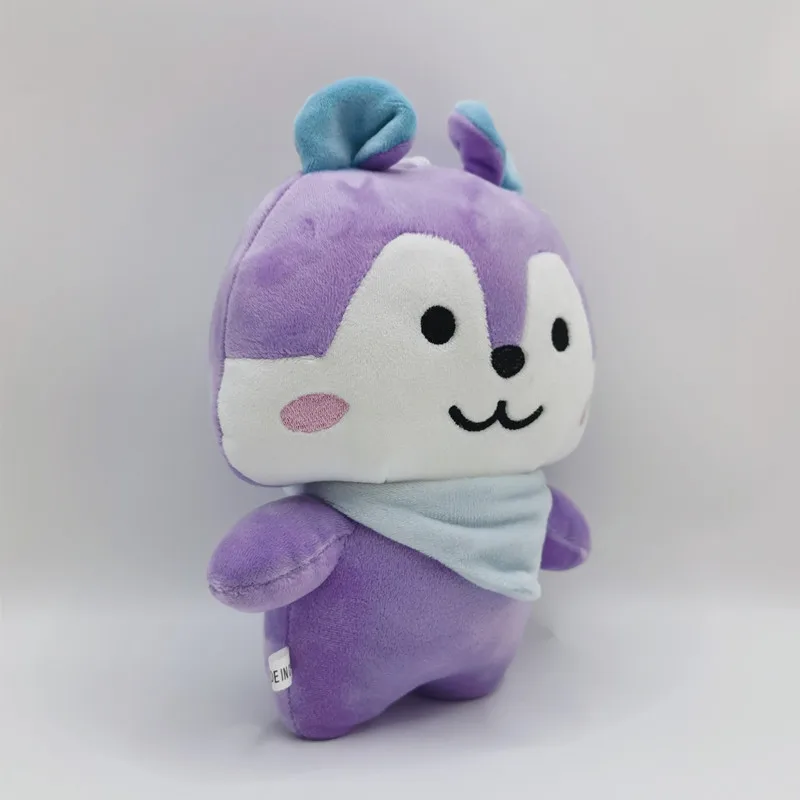 25CM Anime MANG Plush Toys Cartoon Purple Squirrel Animals Doll Kawaii Kpop Plushie Pillow Cushion Birthday Gift - view 6