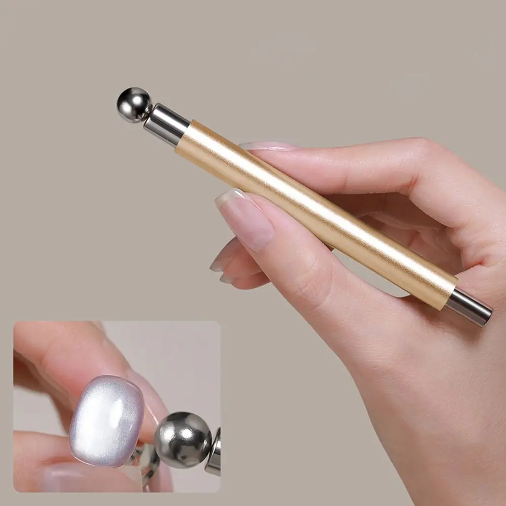 Magnetic Suction Nail Magnetic Stick Convenient Dual-purpose Cat Eye Nail Glue Magnetic Iron Rod Thickened