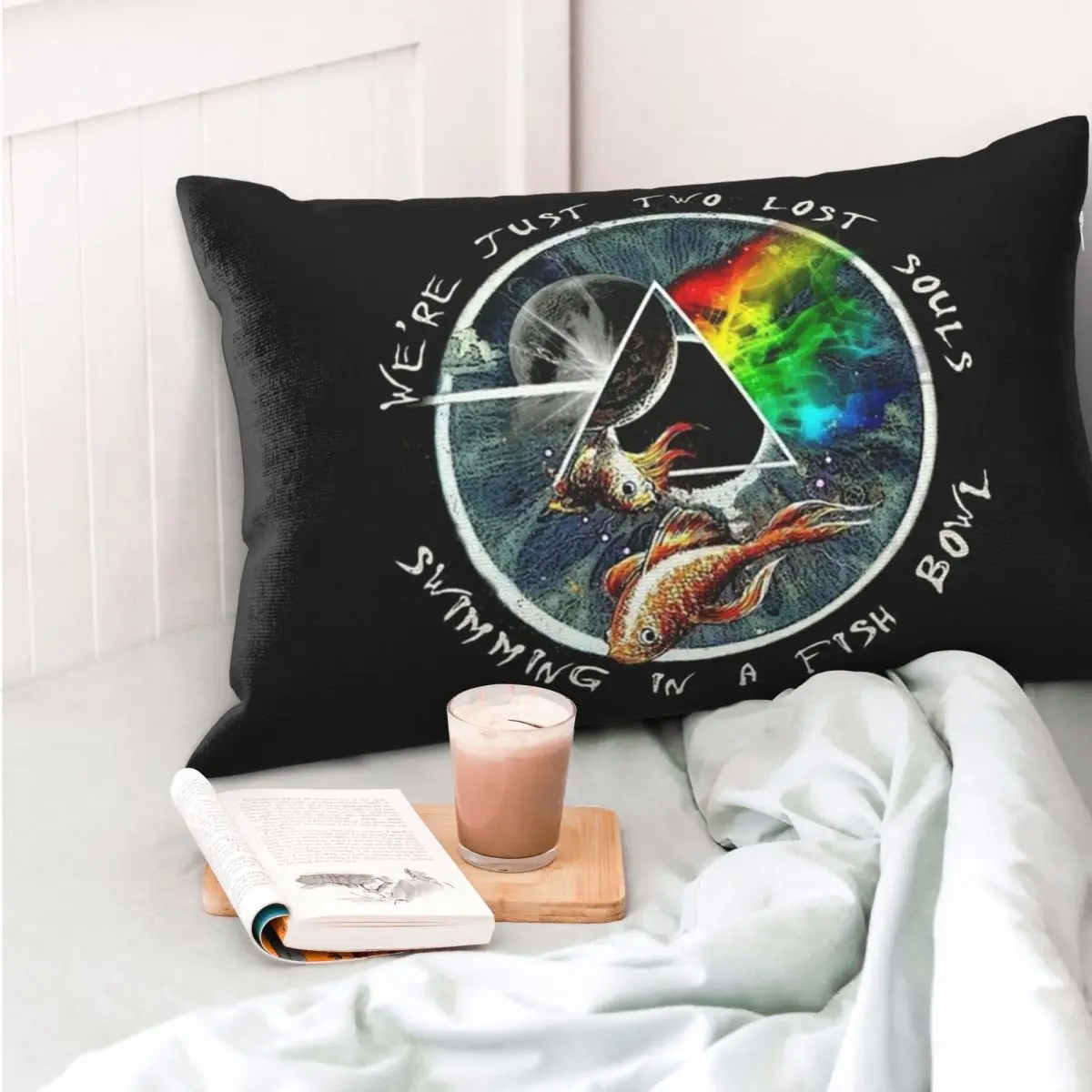 

Singer Love Pink Band Floyd Rectangle Pillowcase Cushion Cover Decorative Bedroom Bed Home Comfort Throw Pillow