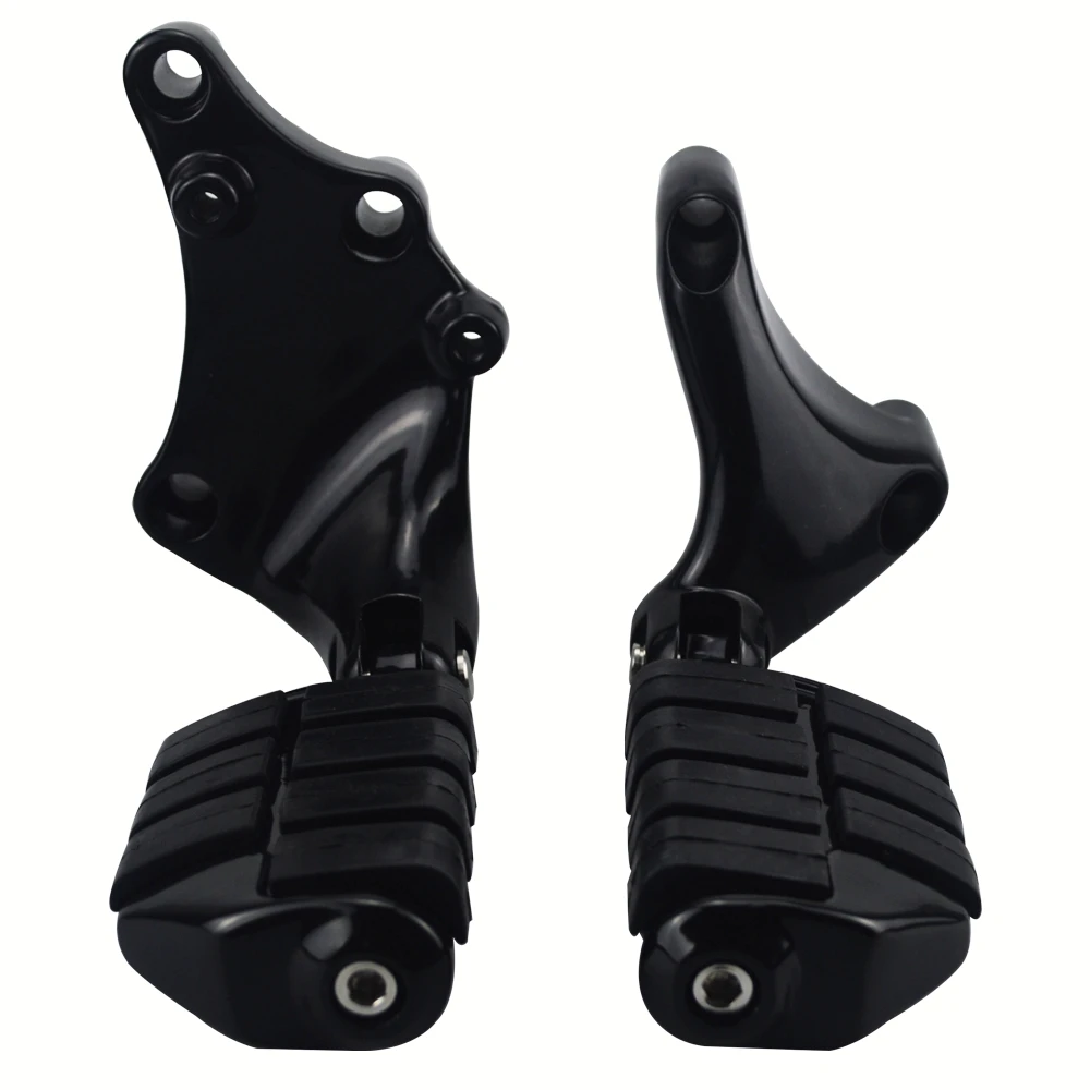 Motorcycles Foot Pegs Rear Passenger Pedal Mount Bracket Moto Footrests For Harley Forty-Eight Sportster XL1200 2014-22 Iron 883