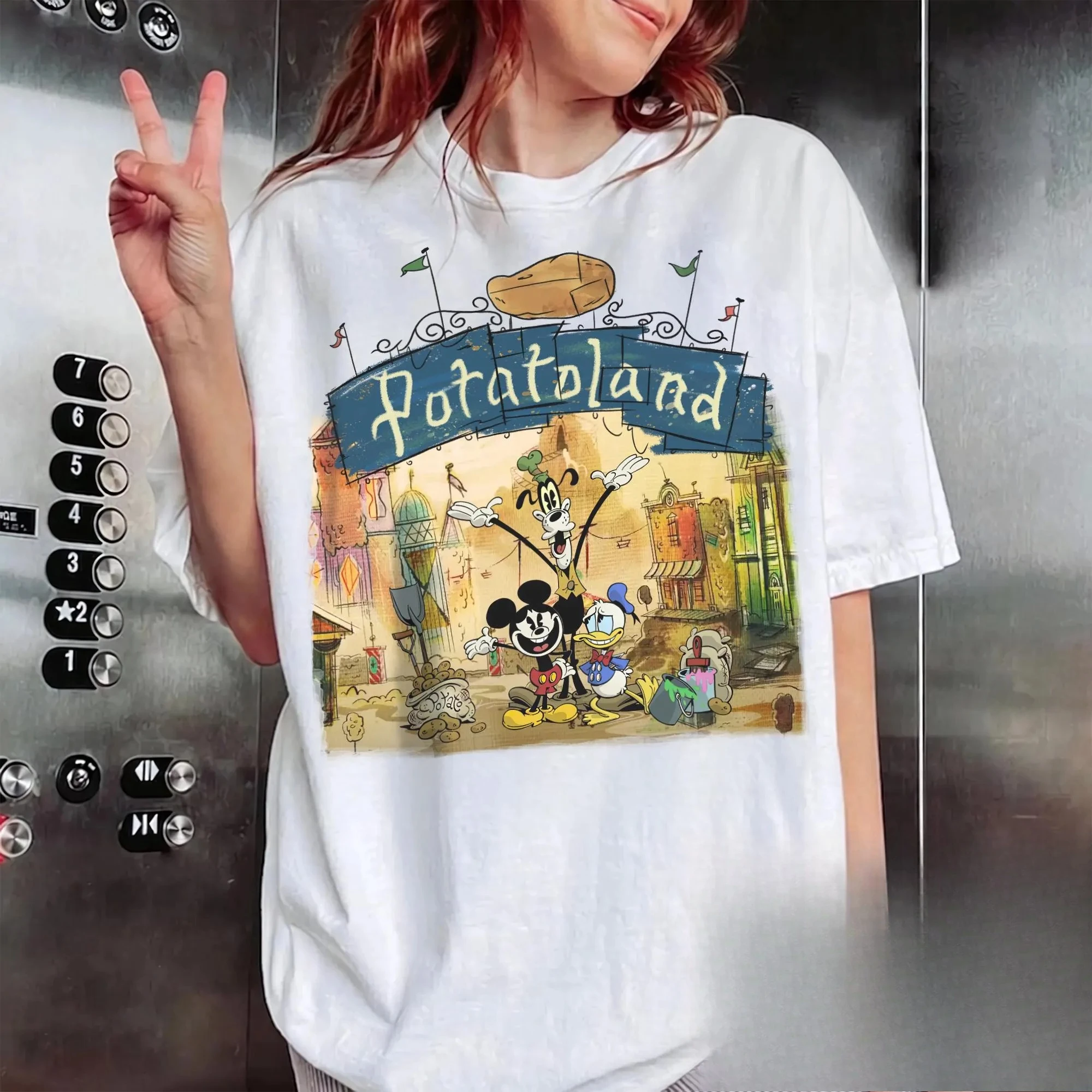 Kaos kasual unisex lengan pend - Vintage Fashion Newtown ulasan dan harga