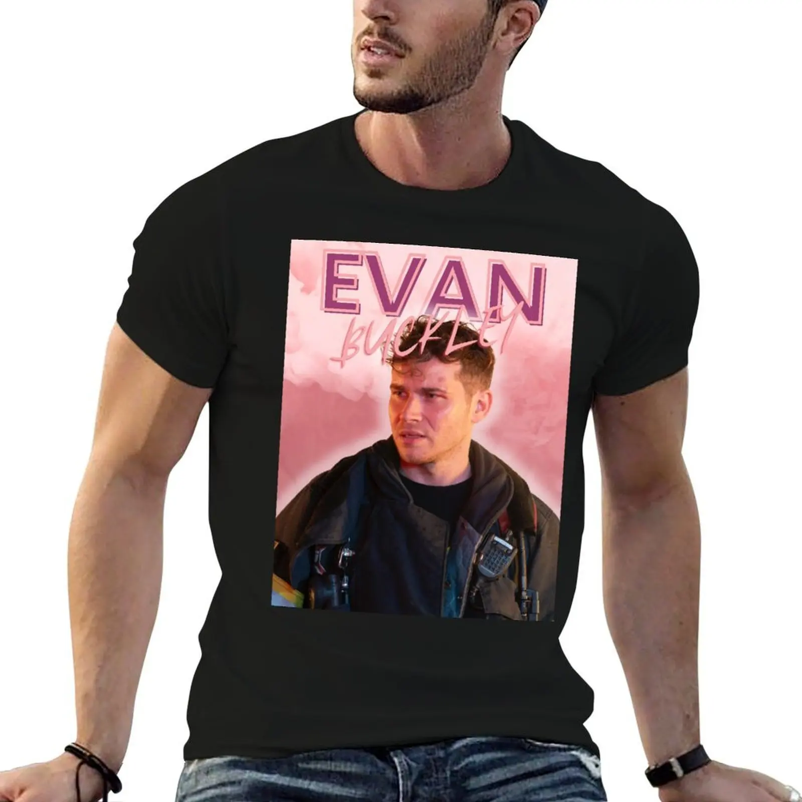 

Evan Buckley, 9-1-1 T-Shirt man t shirt heavy cotton t shirts for man graphic tees T-Shirt