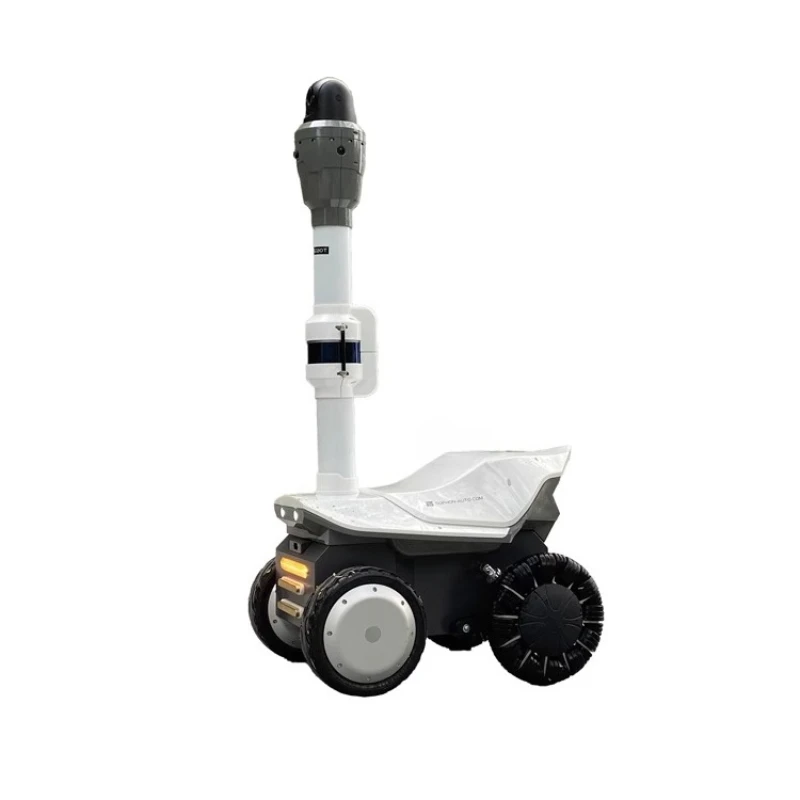 Intelligent security patrol robot, autonomous patrol high definition monitoring AI detection abnormal warning