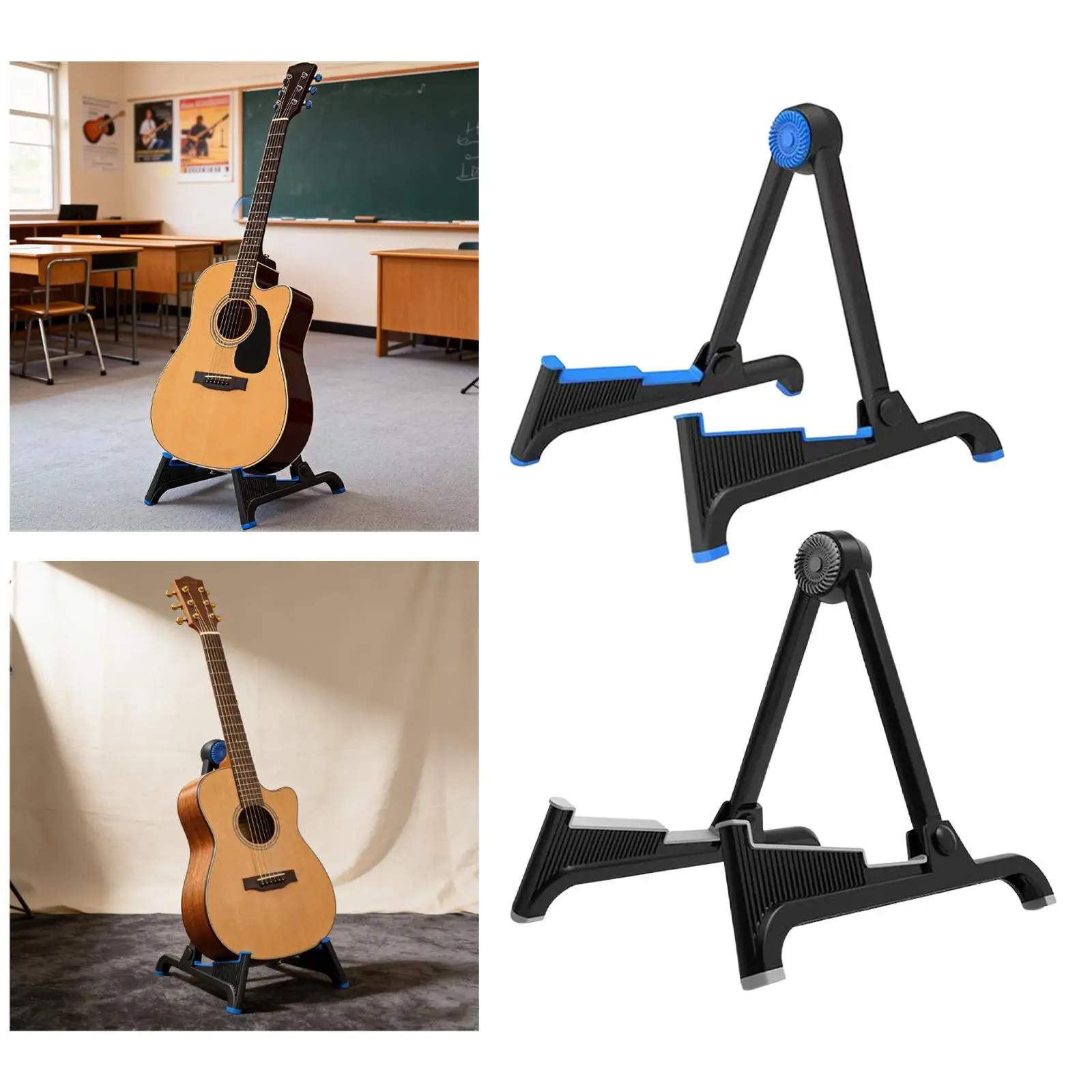 

Складная подставка для гитары, профессиональная музыкальная стойка, складная подставка для инструментов, напольный держатель для электрогитары