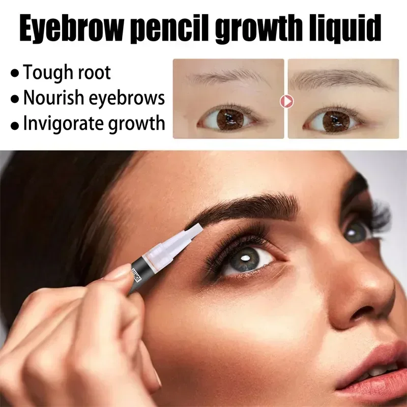 Stylo de sérum de croissance rapide pour les yeux, rehausseur de cils, prévention de la perte de cils, produits plus longs, nourrit les soins des yeux, maquillage, beauté