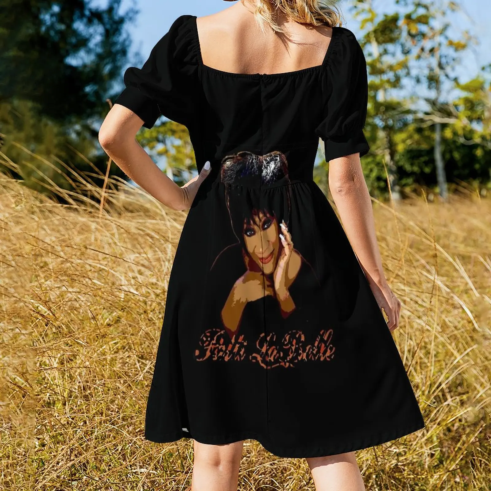 Patti Labelle klassisches T-Shirt Kleid Damen bekleidung Fee Kleid Damen Sommer langes Kleid