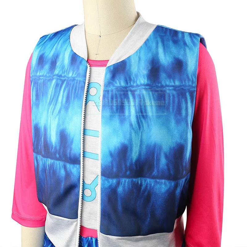 أنيمي الفتيات 3 قطع زومبي 4 فجر مصاصي الدماء أديسون تأثيري حلي حفلة الهالوين طفل زي #5