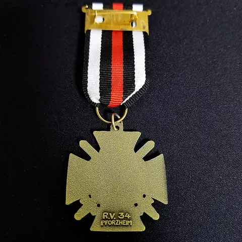 Slumpmässig färg Hederskorset från världskriget 1914-1918 Nål WW1 Tyska Hindenburgkorset med svärd Militärmedaljmärke Kopia 10 best sales första världskriget tyska - №6