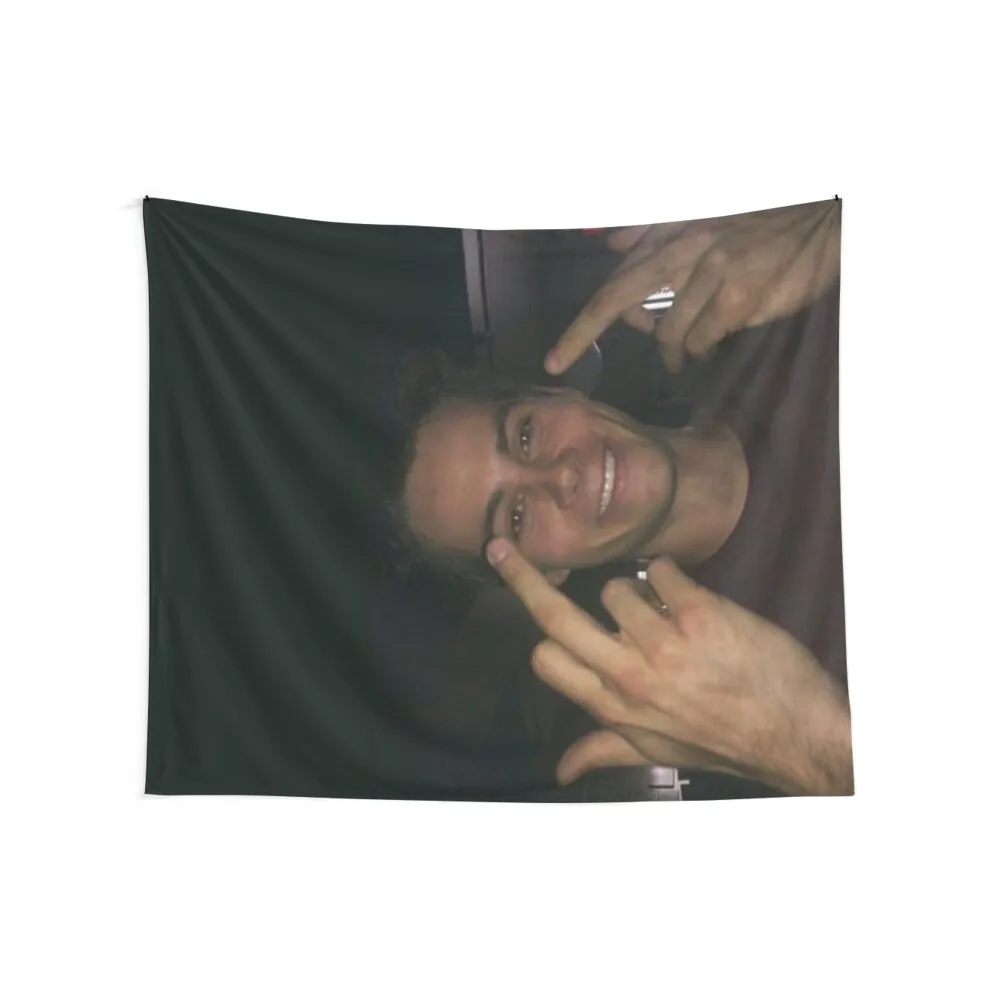 dylan o’brien middle fingers Tapestry Room Decor Cute Decorative Wall Mural Tapestry