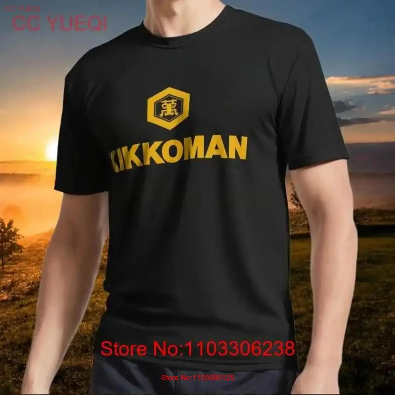 

New item Kikkoman Logo Classic Active T Shirt Funny American Size S to 5XL vintage Washed Top For Everyday Wear Stylish Unisex