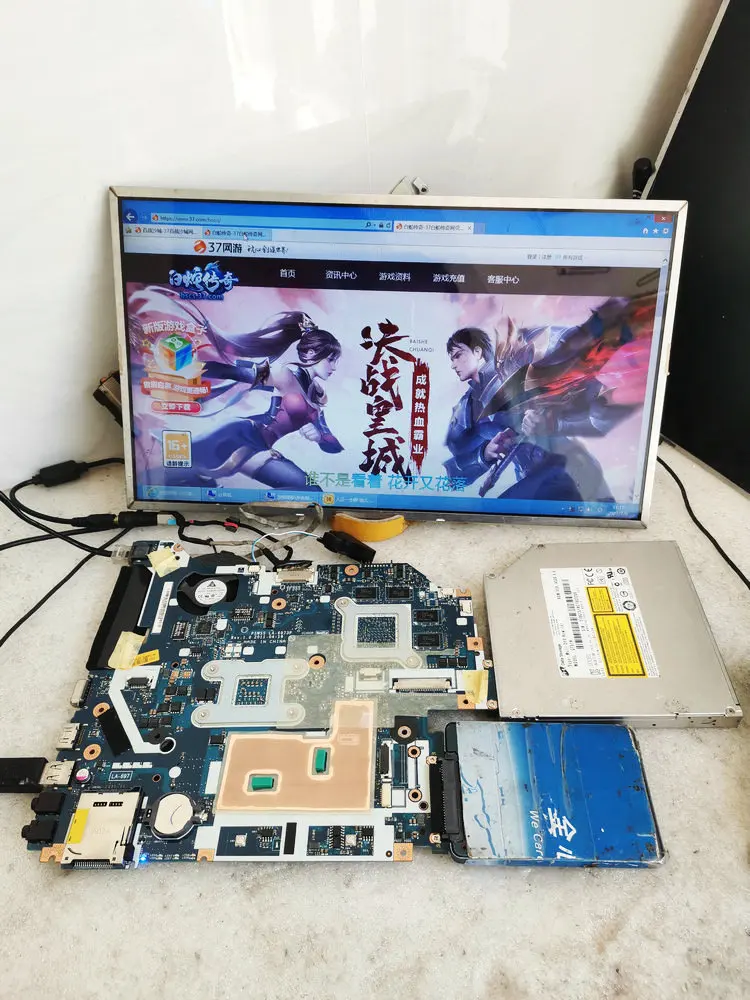 Untuk Gateway NV55 NV55S Motherboard Laptop P5WS5 LA-6973P DDR3 HD 7670M 1GB MBWZK02001 MB.WZK02.001