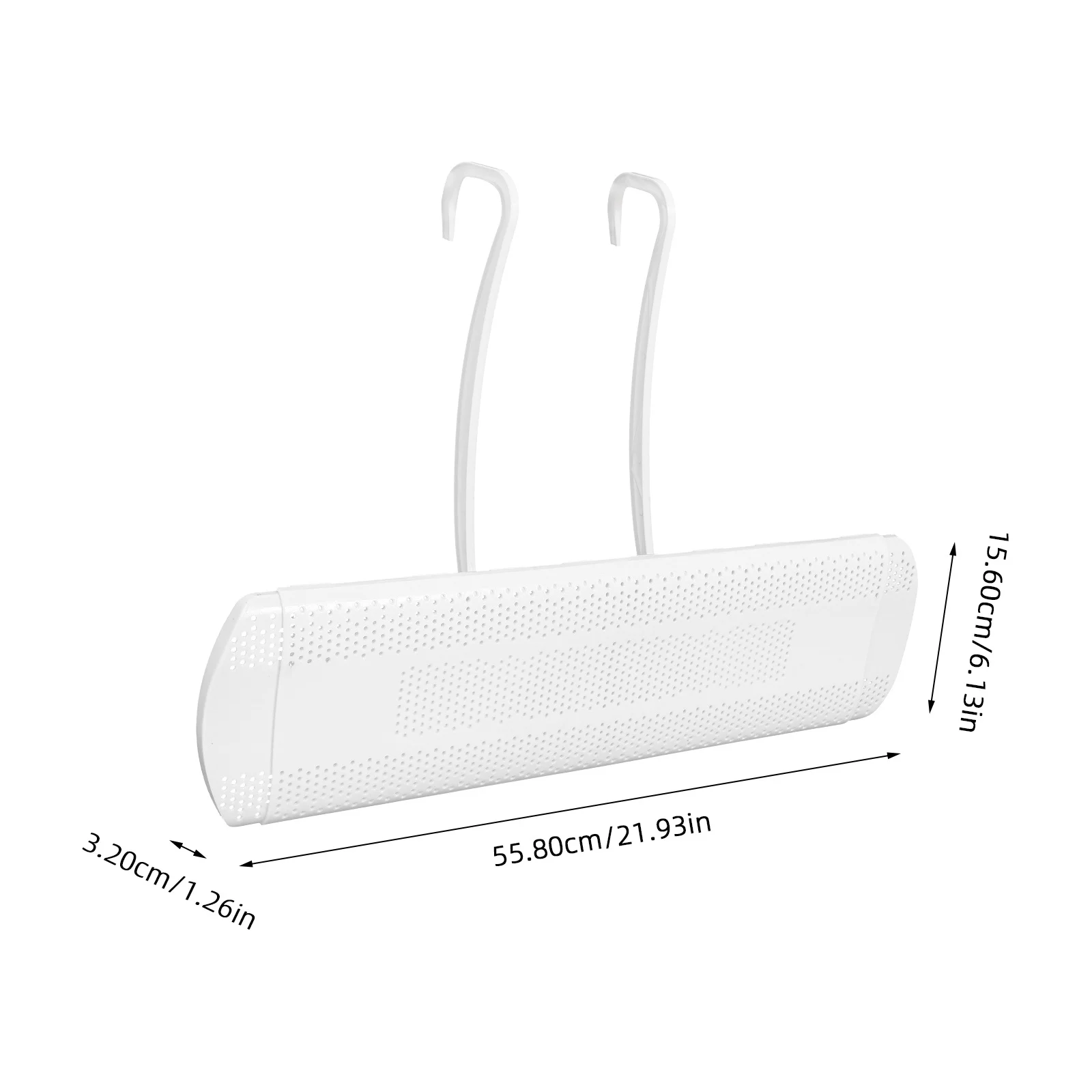 Déflecteur de ventilation de climatisation pour usage domestique, matériau ABS robuste, déflecteur de pare-brise réglable pour sortie de climatiseur