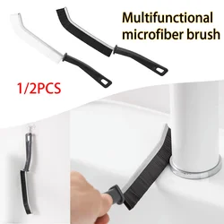 Cleaning Brush for Fine Seam Corners Groove Window Cleaning Tools Kitchen Bathroom Tiles Joints Brush Microfiber Toilet WC Brush