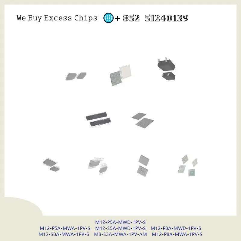 chip Integrated circuit chip MCU chip M12-P5A-MWD-1PV-S M12-P5A-MWA-1PV-S M12-S5A-MWD-1PV-S M12-P8A-MWD-1PV-S M12-S8A-MWA-1PV-S