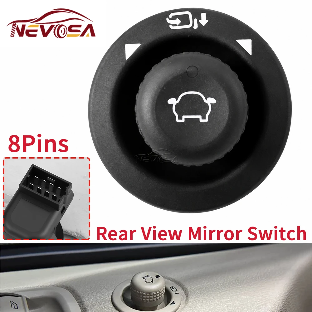 Car Blind Spot Mirror - Side View Mirror Adjustment Power Folding