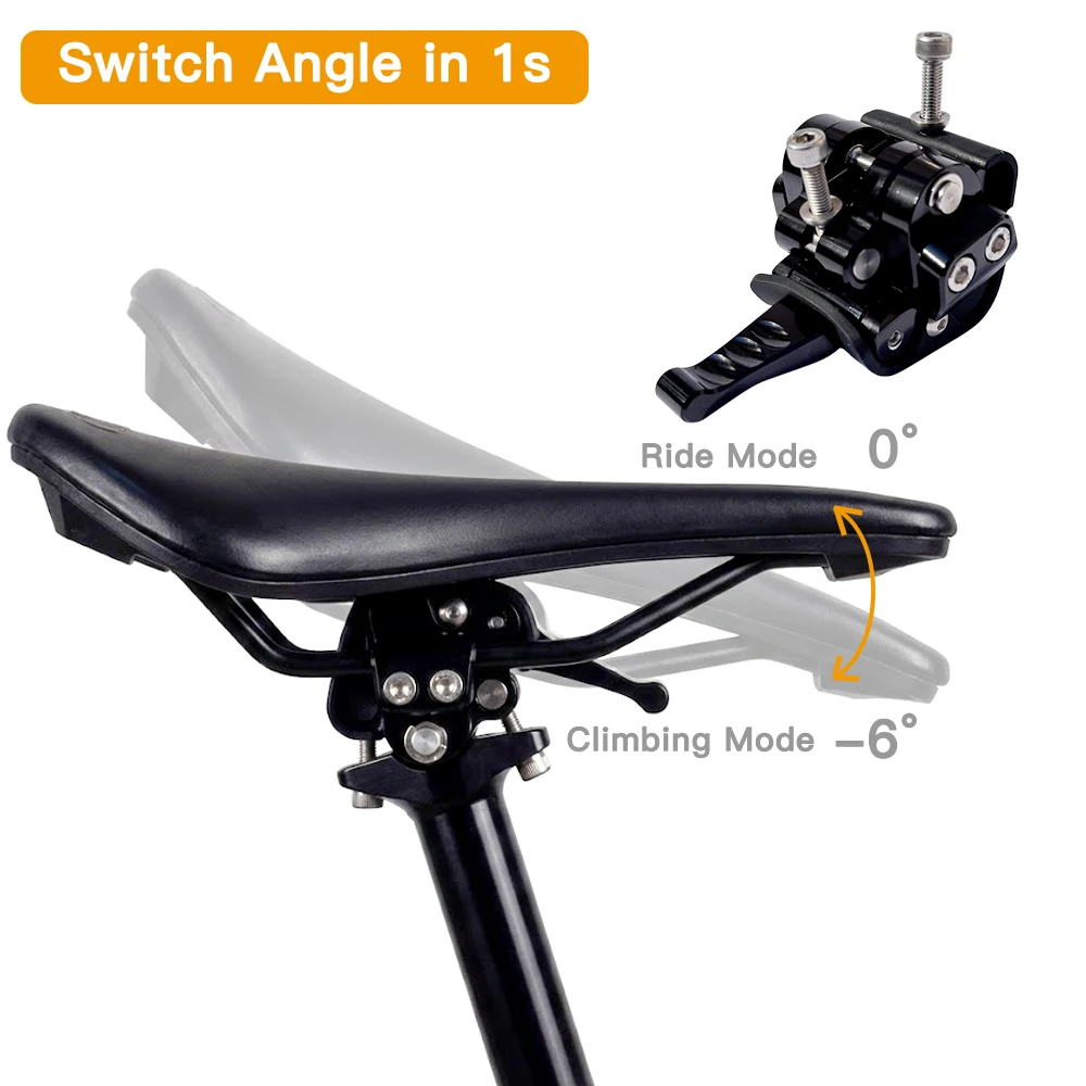 AliExpress ACTO 5 ACTOFIVE CYCLES MTB Saddle Tilt Adjuster Quick Release Seat Angle Switch System for Climbing & Descent Enduro E-MTB Seatpost Accessories Tuning