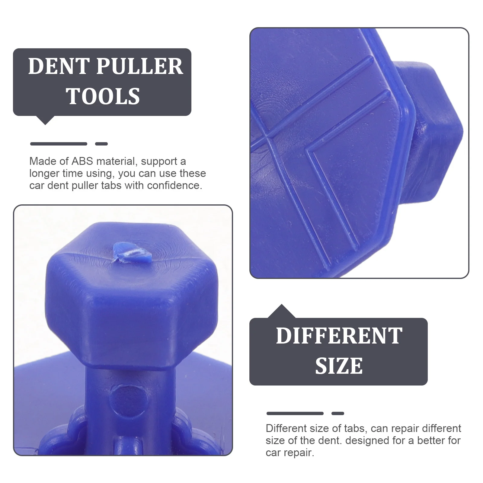 1 ชุด Dent Puller Assortment Car Dent Remover Puller Dent Repair อุปกรณ์เสริมรถ dent puller kit dent puller แท็บ