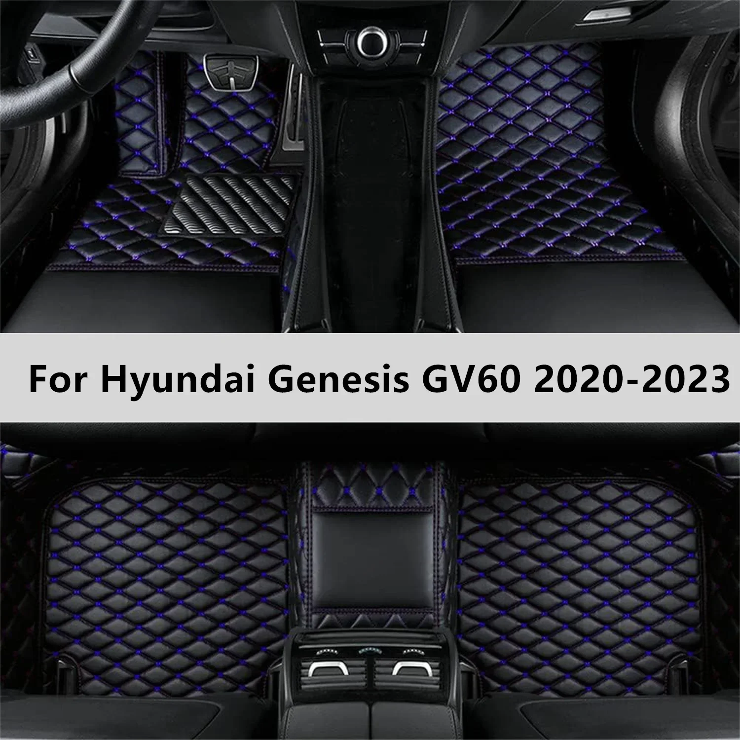 Custom Car Floor Mats For Hyundai Genesis GV60 2020-2023 Floor Mat Car Mat Accessories Interior Accessories