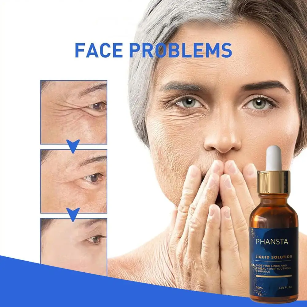 

Face Anti-aging Serum Smoothing Fine Lines Firming Improve Whitening Skin Puffiness Essence Hydrating F5m1