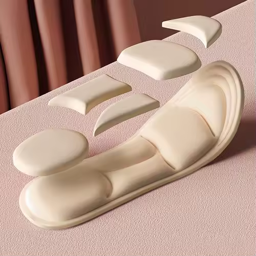 5D Massage Memory Foam Insoles Thickening Breathable Cushion Cushioning Comfort Suitable For High Heels Insoles - Image 4